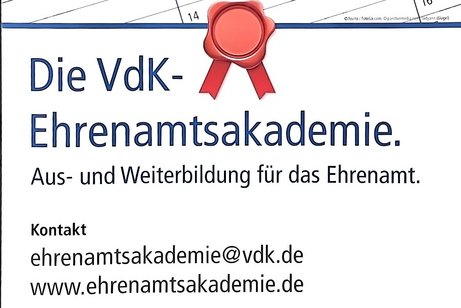Die Begrüßung vor Ort, der VdK hat in Grünberg im Sporthotel des hessischen Fußballverbandes Räume für verschiedenste Seminare