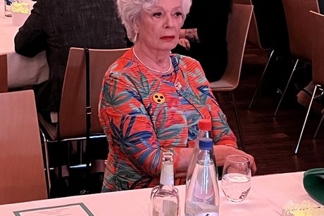 Die Vorsitzende des Ortsverbands, Edith Dreyer