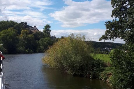 Flussfahrt auf der Lahn