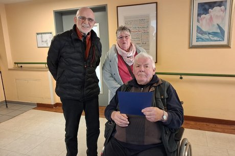 Bild mit Richard Riedemann, Gerhard Kakalick und Marianne Rohde