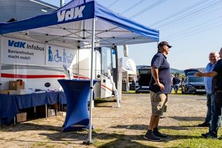 Oliver im Gespräch mit dem kommissarischen KV-Vorstand