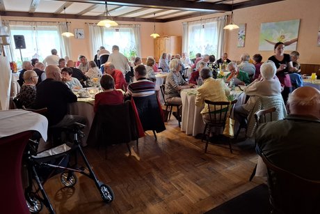 Blick in den Saal