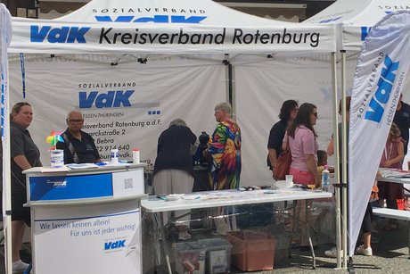 Aufbau Stand Bild 1