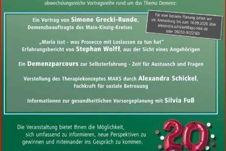 Flyer Demenztag