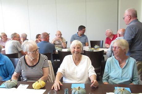 Mitglieder im Gespräch