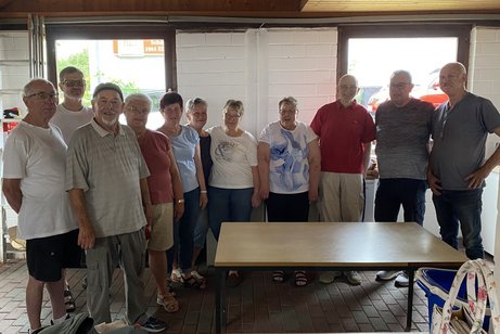 Das Team zur Vorbereitung des Sommerfestes