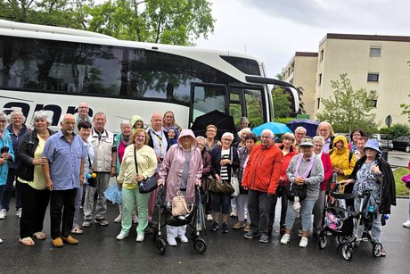 Rückkehr von der Rheintour "Vater Rhein": Die Reisefreunde im VdK OV Rückkehr von der Rheintour "Vater Rhein": Die Reisefreunde im VdK OV