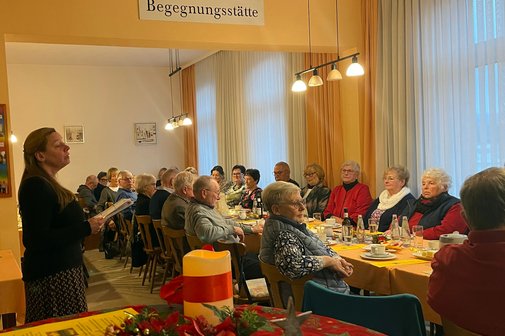 Advents- und Weihnachtsfeier in der Begegnungsst&auml;tte