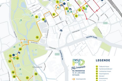 Lageplan Hessentag Fulda