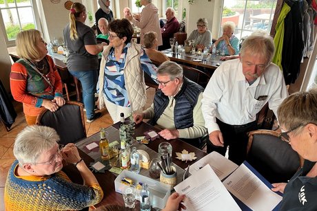 Die Auswertung der Quizfragen hat begonnen