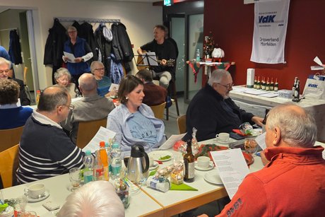 Weihnachtliche Lieder zusammen mit Ralf Baidinger gesungen