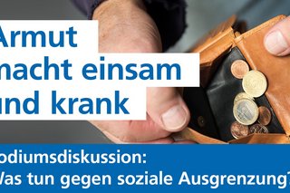 Armut macht einsam und krank