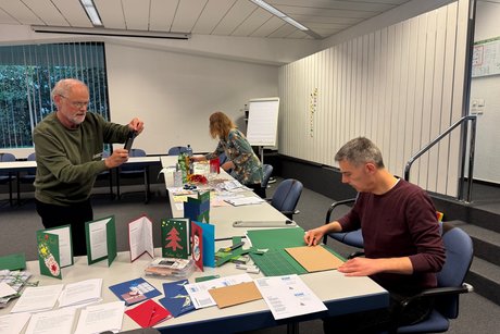 Sogar 1. Stadtrat Dirk Hofmann beteiligte sich an der Aktion Sogar 1. Stadtrat Dirk Hofmann beteiligte sich an der Aktion