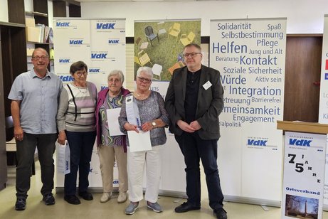 Ehrungen für 25 Jahre Mitgliedschaft