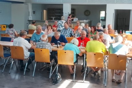 Etwa 40 G&auml;ste waren der Einladung des Vorstands gefolgt
