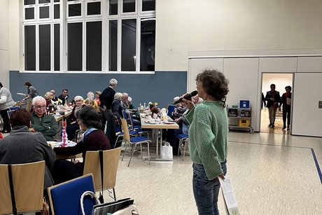 Vortrag von unserer Pfarrerin Frau Szameit