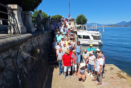Ausflug zur Isola Bella.