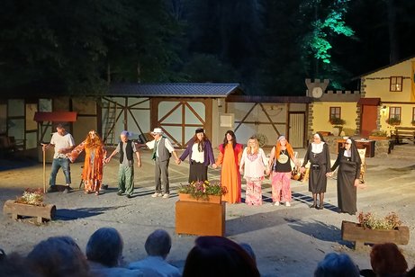 Darsteller der Freilichtb&uuml;hne