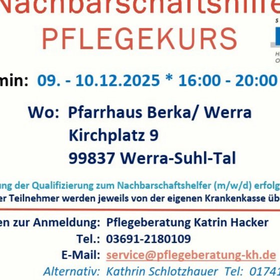 Flyer Nachbarschaftshilfe