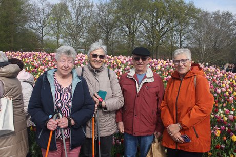 Beim Besuch im Keukenhof.
