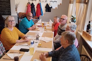 der 2. VdK Stammtisch fand in der Pizzeria "Tonis" statt