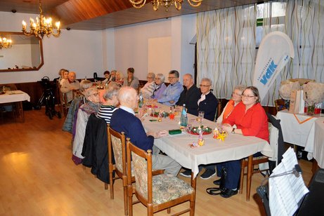 Der VdK Urberach feiert Jahresabschluss.