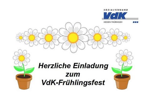 Einladung zum VdK-Fr&uuml;hlingsfest