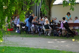 Besucher Sommerfest