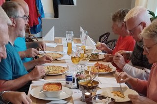 der 2. VdK Stammtisch fand in der Pizzeria "Tonis" statt