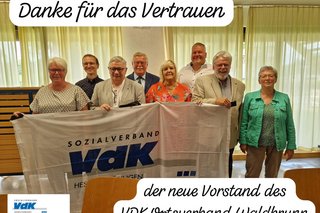 Der neu gewählte VdK Ortsverbands-Vorstand