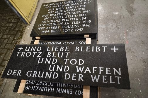 Gedenktafeln