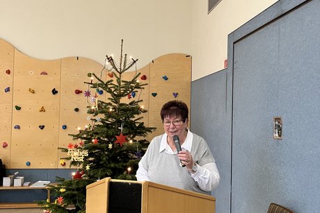 Begr&uuml;&szlig;ung durch Ludmilla