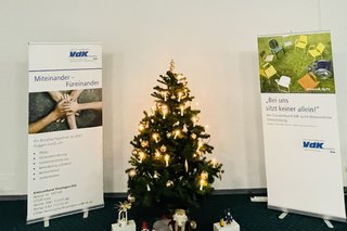 Kreiskonferenz 2024 mit Weihnachtsbaum