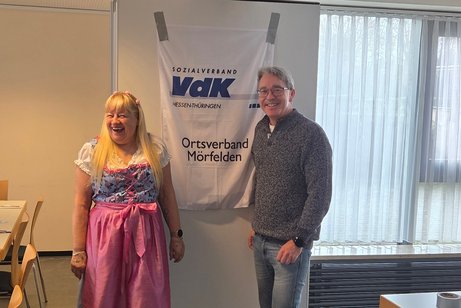 Fr&uuml;hst&uuml;ck Blau Wei&szlig; / Jahresauftaktveranstaltung, pr&auml;sentiert von Christine Schluckebier / Helferteam und Frederick Krahn / Ortsvorsitzender