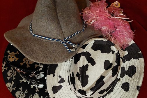 bunte Faschingsh&uuml;te