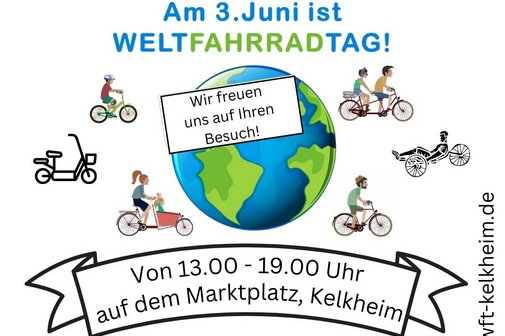Einladung zum Weltfahrradtag