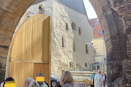 Eingang zur alten Synagoge