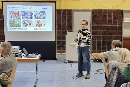 Die Referentin A. Reeb