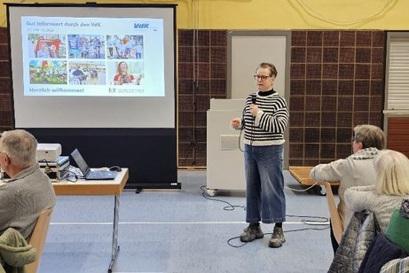 Die Referentin A. Reeb