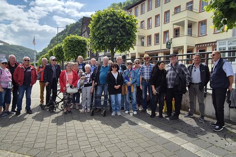 Gruppenfoto Tagesfahrt Eltville