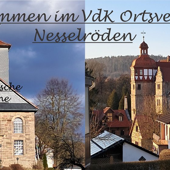 Ein Blick auf ein schönes Dorf