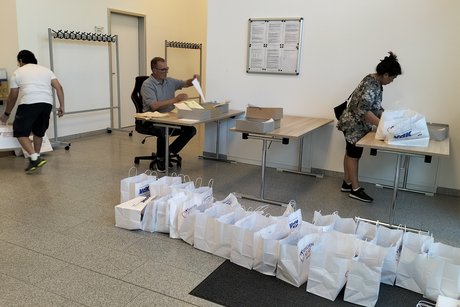 Vorbereitung der Info-Tüten bereits am Do.15.05.2025 ab 15:00 Uhr