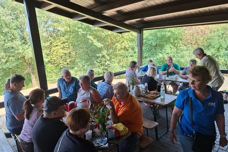 Grillfeier auf der Reither Alm