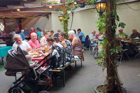 Blick auf die Teilnehmer