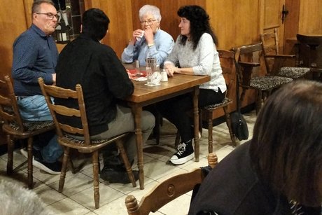 der stellv. Vorsitzende Roberto Francisco im Gespr&auml;ch