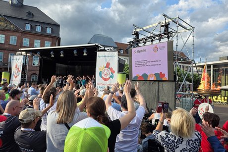 Eröffnungsfeier Special Olympics Landesspiele Hessen in Hanau