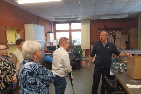 Kreisvorstand LAT Treffen 2026 3 In der Werkstatt von "Kompass leben" in Herbstein