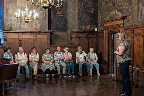 Menschen im Raum