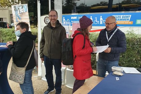 Beratung an unserem VdK-Stand