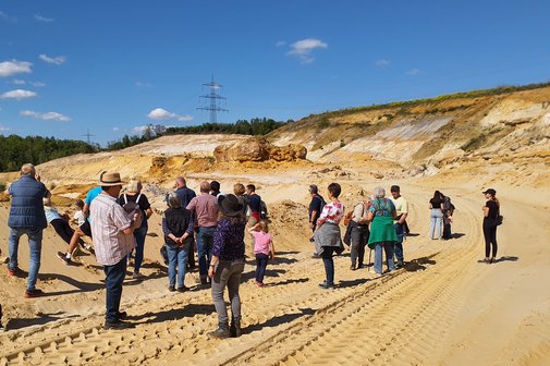 Blick in das Sandwerk